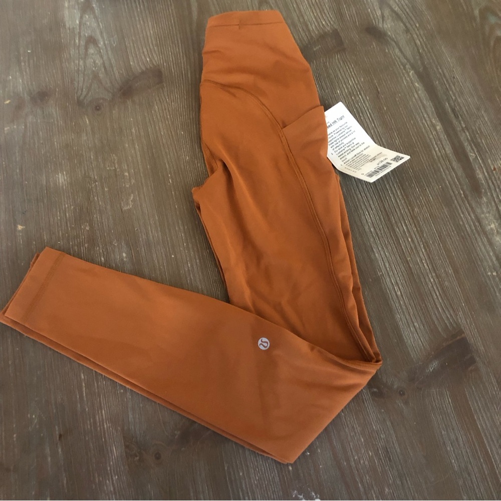 NWT $130 Lululemon Copper Swift Speed HR Tight 28”